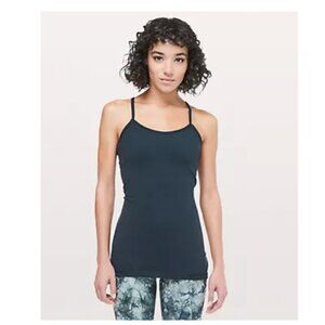 Power Y Tank Top Nocturnal Teal size 8 - Lululemon